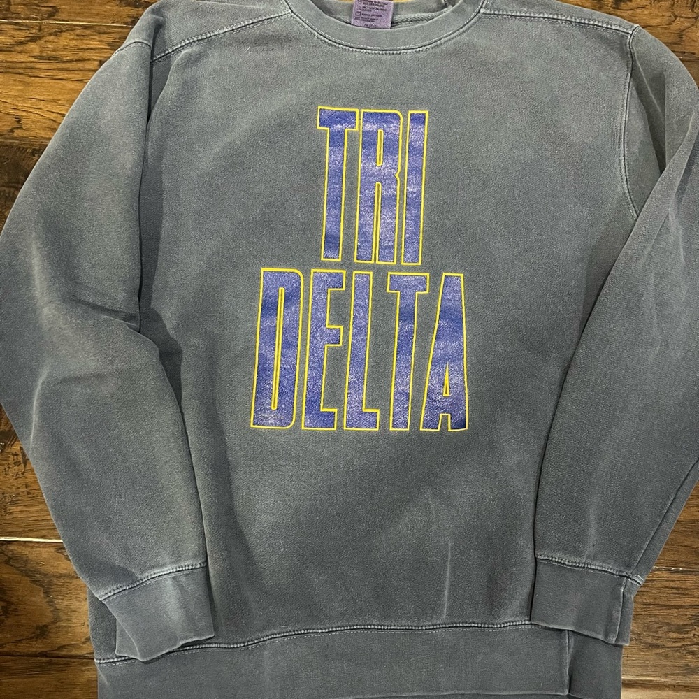 Tri Delta Comfort Colors Sweatshirt